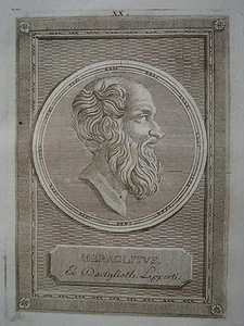 HERAKLIT Heraclitus Herakleitos Philosophie RIEDEL Ludwigsburg Dresden Augsburg - Bild 1 von 1