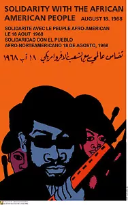 Political POSTER.BLACK PANTHER's Bobby Seale am74.OWS.American Civil Rights Art - Picture 1 of 1