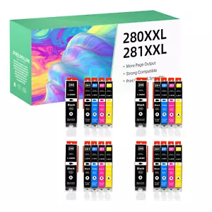 Juego de cartuchos de tinta PGI-280XXL CLI-281XXL GREENCYCLE compatible con Canon PIXMA - Imagen 1 de 13