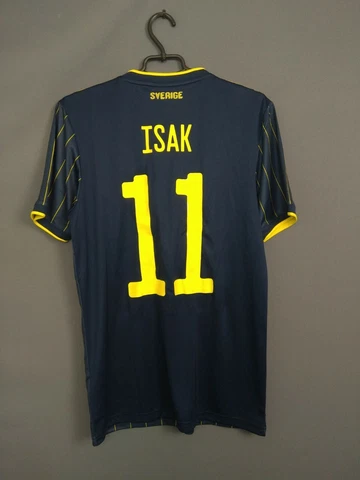 Isak Sweden Jersey 2020 Away SMALL Shirt Soccer Adidas FH7618 ig93 Cover