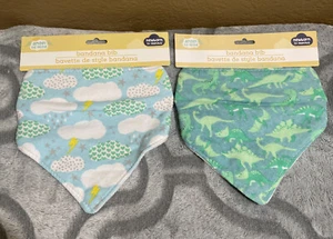 2 Angel of Mine Cotton Bandana Bib - New Newborn 0+ Months - Picture 1 of 6