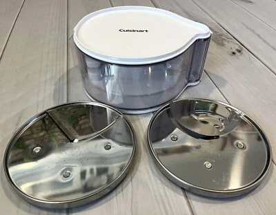 Cuisinart Food Processor Discs and Holder DLC-832 DLC-844TX - Image 1 of 4