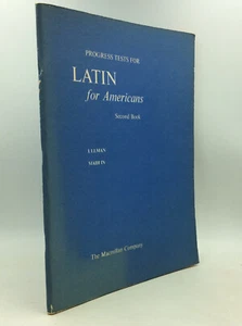 PROGRESS TESTS FOR LATIN FOR AMERICANS: Second Book - 1963 - Language - Ancient - Bild 1 von 5