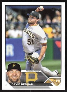 2023 Topps Series 2 Base David Bednar #553 Pittsburgh Pirates