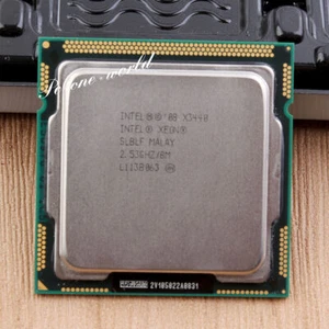 100% OK SLBLF Intel Xeon X3440 2.53GHz Processor Socket 1156 CPU 2.5 GT/s DMI - Picture 1 of 1