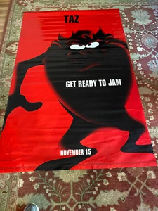 Space Jam TAZ OR Tweety Movie Poster/Banner 6x4 Feet ea. Vinyl 1 S 1996 *** Read - Picture 1 of 7