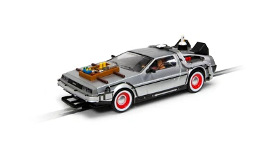 Scalextric 1:32 -- Back to the Future 3 Time Machine -- DeLorean DMC-12 - Image 1 of 4
