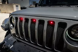 Pre-Runner Style LED Grill Kit for Jeep Wrangler JL Oracle - Picture 1 of 1