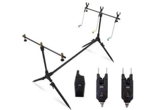 Juego completo de cápsulas de varilla inalámbricas 2 juego de alarma de mordida + receptor - Imagen 1 de 2