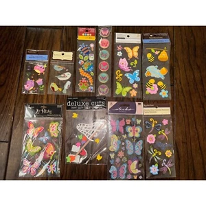 ¡Nuevo! 10 Piezas Mariposas, Pájaros e Bichos Recuerdos, Pegatinas La Petite ETC - Imagen 1 de 3