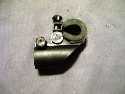 FISHING POLE CLAMP HOLDER PLASTIC BLACK - Image 1 of 3