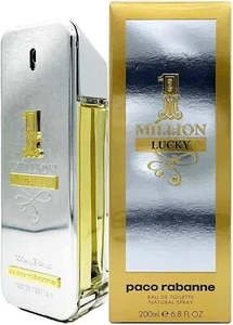 Paco Rabanne 1 Million Lucky 200ml EDT Spray for Men - New and Sealed - RARE