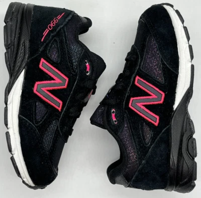 New Balance 990v4 Niño Negro Rosa 2017 KJ990RBI Talla 7.5 M Nuevo sin caja 990 CAP NOS Foto 1 de 4