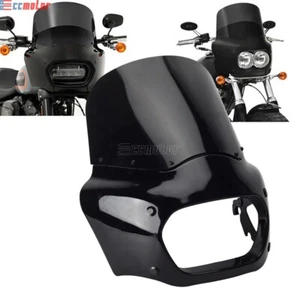 Club Style Front Fairing w/ Windshield For Harley Fat Bob FXFB FXFBS 2018-2024 - Bild 1 von 10