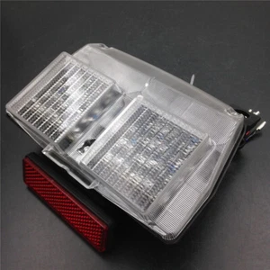 Totalmente nuevo Ducati 748/916/996/998 luz trasera de freno LED ajuste 1994-2003 transparente - Imagen 1 de 9