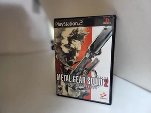 Metal Gear Solid 2  Sons of Liberty PS2 CIB W/Reg Card + Manual  (VGood )#K27 - Picture 1 of 19