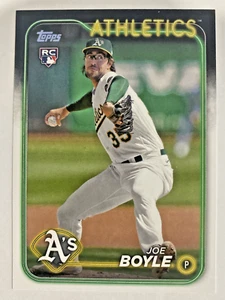 Joe Boyle #443 Oakland Athletics serie 2 Topps 2024 - Imagen 1 de 2