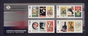 GB 2013 LONDON UNDERGROUND MINIATURE STAMP SHEET MINT - Picture 1 of 1