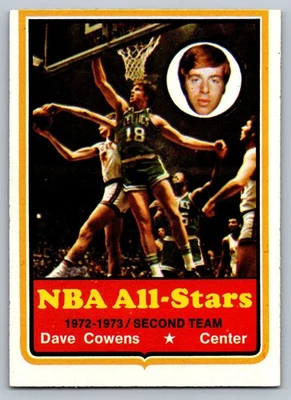 1973-74 Topps #40 Dave Cowens Boston Celtics Foto 1 de 3
