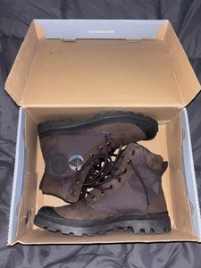 Palladium Men Pampa Sport Cuff Wpn Boots Chocolate New Unisex M 7 W 8.5 - Picture 1 of 5