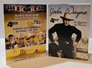 American Westerns 20 Movies + John Wayne 20 Movies - DVDs all mint 40 Movies - Picture 1 of 7