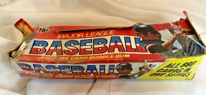 1976 Topps Baseball Empty Wax Display Box Poor - Picture 1 of 10