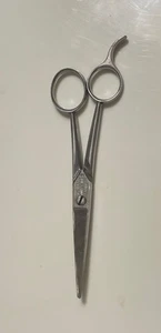 Tijeras de peluquero de acero forjado en caliente vintage Pearl Duck Dubl Duck estampadas 80 - Imagen 1 de 5