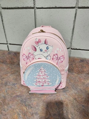 Loungefly Disney The Aristocats Marie Holiday Mini Backpack - Image 1 of 4