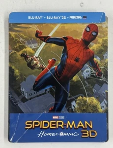 Spider-Man Homecoming Bluray + 3D STEELBOOK Best Buy - Bild 1 von 5