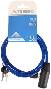 Tresso Bike Cable Lock, 1 Meter Length, Assorted - Picture 1 of 4