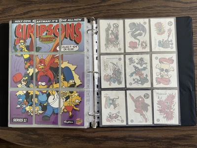 Colección Simpsons Skybox 1993 1S, 2I, 2R, 1W, 1 juegos de tatuajes ¡y más! Foto 1 de 4