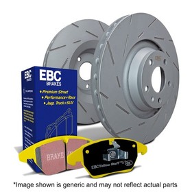 EBC Front Ultimax Disc & Yellowstuff Pad for Lancia Thema 2.0 Turbo 16v (92>94)