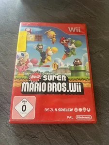 Nintendo Wii - New Super Mario Bros - OVP mit Anleitung - Guter Zustand - Bild 1 von 1