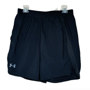 Under Armour Fitted Herren Large schwarz Laufshorts mit Innenfutter Kordelzug Pull O - Bild 1 von 7