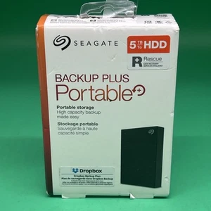 SEAGATE Backup Plus Portable+ 5TB Portable HDD Storage STHP5000400 Read - Bild 1 von 2