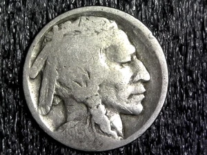 1915-D Buffalo Nichel - Data restaurata con acido - Inv#Z684 - Foto 1 di 2
