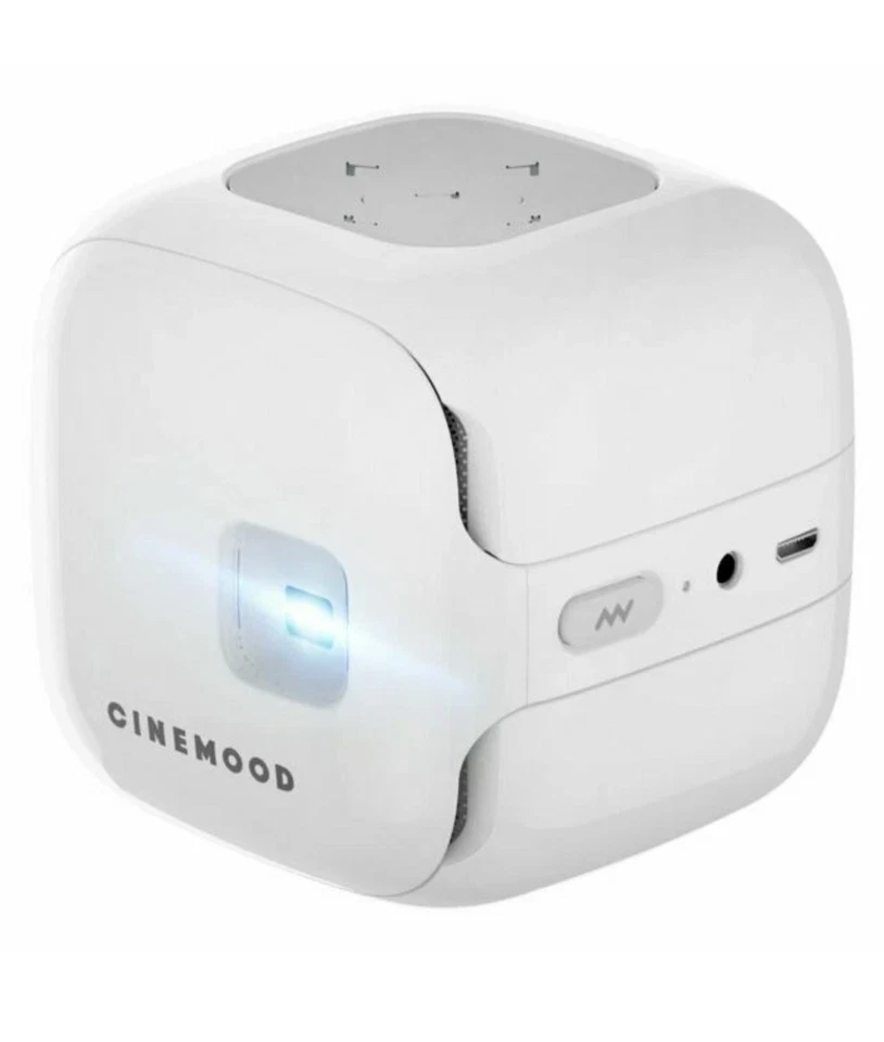 CINEMOOD CNMD0016WT Portable Movie Theatre Projector - White (Sealed ) - Image 1 of 1
