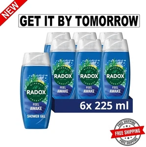 Radox Mineral Therapy Feel Awake Men 2in1 Shower Gel & Shampoo With Fennel... - Picture 1 of 6