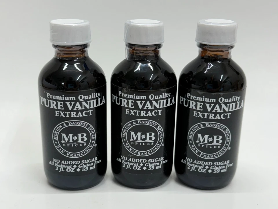 Extract Vanilla Case of 3 X 2 Oz by Morton & Bassett