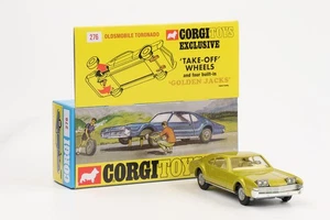 1:44 Corgi Toys Oldsmobile Toronado 1966 Gold Nr. 276 - Picture 1 of 5