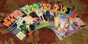1977 Star Wars Official Poster Monthly #1, 2,3,4,6,10,11 & Special Issue - Bild 1 von 5