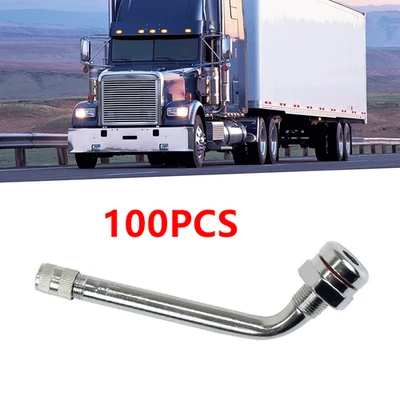 100 PCS TR545D Truck Tire Valve Stems For 22.5 & 24.5 Alcoa Aluminum - Image 1 of 4