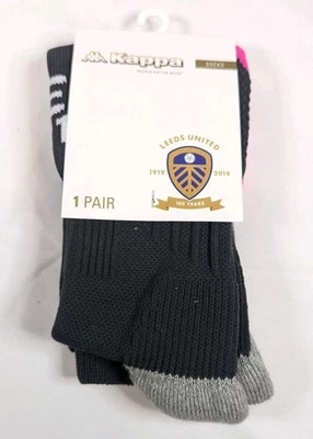Calcetines Leeds United Kappa Temporada 19/20 Hogar Calcetín - Juvenil Talla 9-11 Totalmente Nuevos  Foto 1 de 3