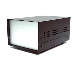 1pc All Aluminum Case Box Enclosure WD-340 20x13.8x9.1cm Powder Coating Black - Picture 1 of 11