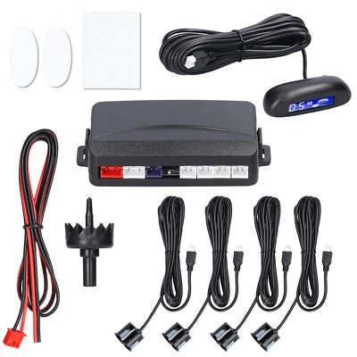 Car Parking  Rear Reversing Radars System with 4 Parking Sensors Z4U2 - Image 1 of 4