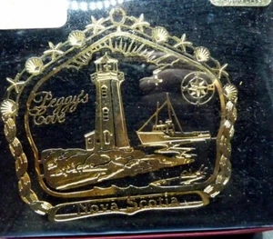 New In Box NOVA SCOTIA 24k Gold Finish Christmas Ornament National Treasures - Picture 1 of 1