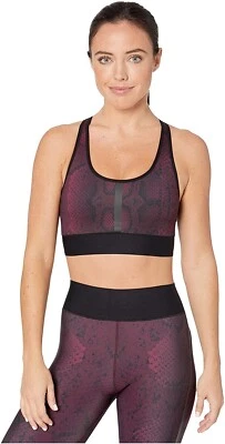 Ultracor 256252 Women's Terrain Python Top Sports Bra Black Size Large - Image 1 of 2