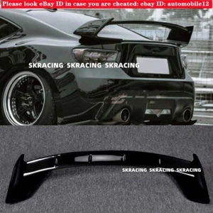 Fits Toyota GT86 Subaru BRZ Coupe 13-18 Gloss Black Rear Trunk Spoiler Wing Lip - Picture 1 of 10