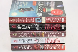Charlaine Harris DEAD Series Book Lot True Blood TV Vampire Sookie Stackhouse - Picture 1 of 11