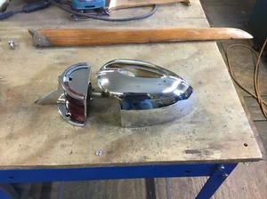 Vintage Boat Bow Light Rechromed Oct 23’ Marked 2131/3519 - Bild 1 von 7
